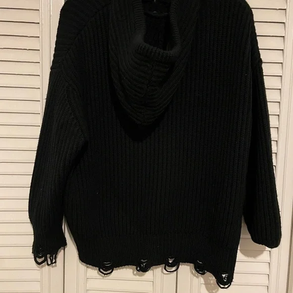 Iro Haedi merino wool hood sweater. - Picture 5 of 8